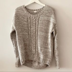 GARAGE Cable Knit Sweater